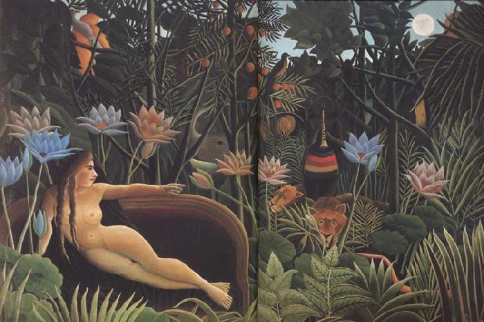 Henri Rousseau The Dream France oil painting art